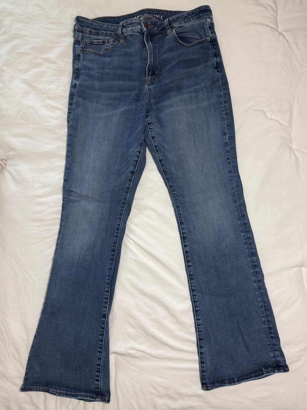 American Eagle Outfitters Medium Blue Flare Jeans